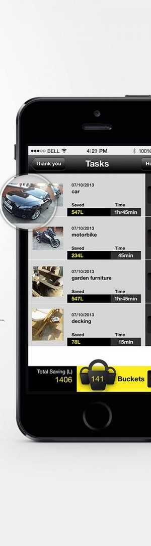 Karcher Saving Calculator, Cross platform App - iOs & Android Karcher Saving Calculator, Cross platform App - iOs & Android