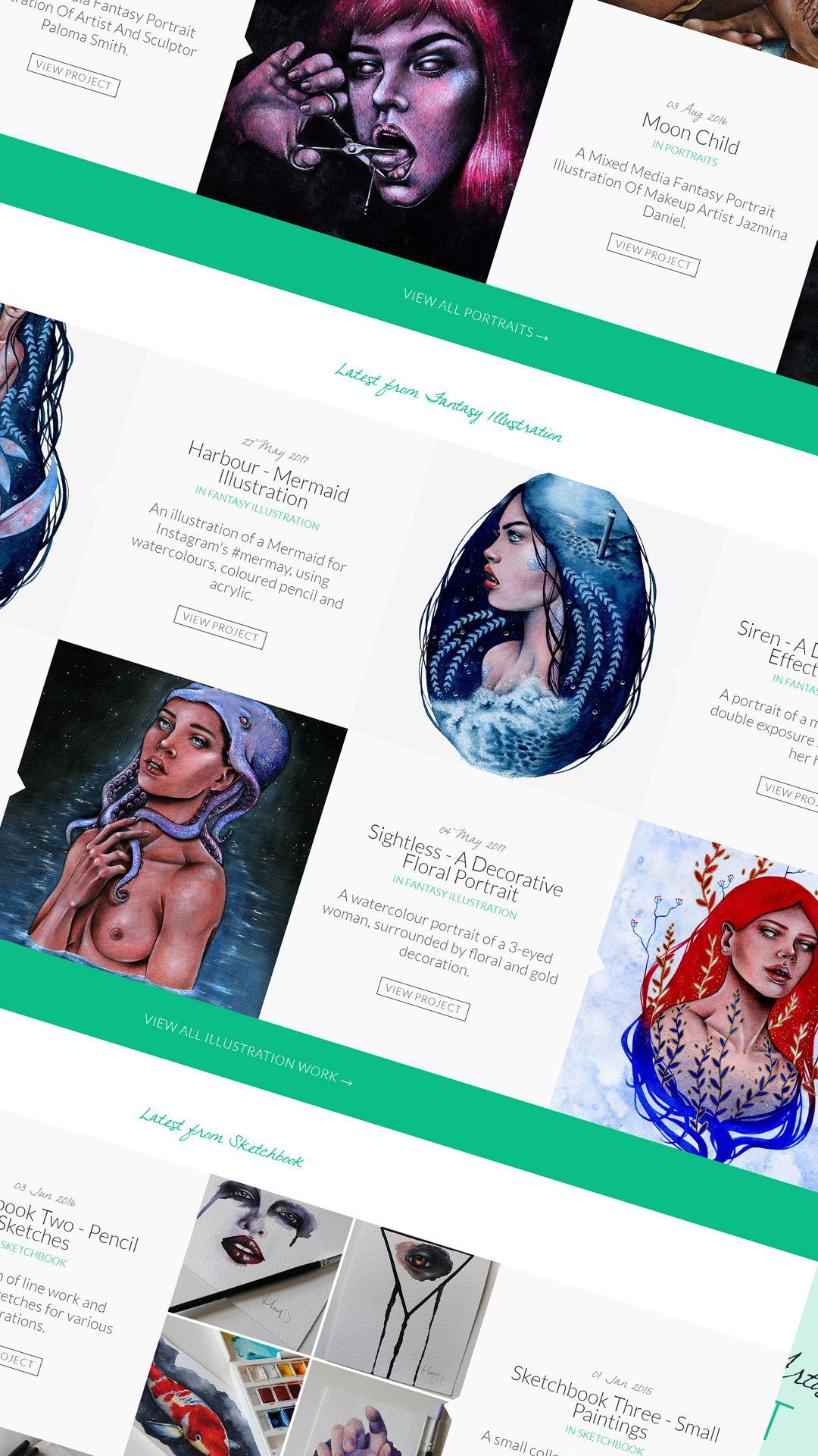 Illustration by Holly website design, front-end & backend development by Hussein Khraibani