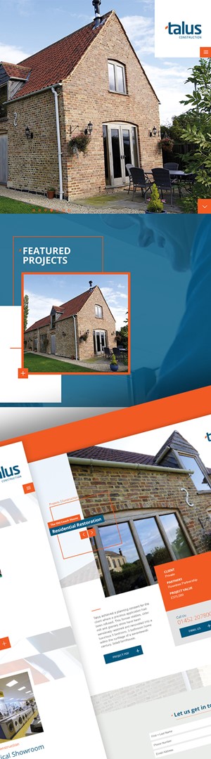 Frontend & Umbraco development of Talus Construction a responsive website by Hussein Khraibani Frontend & Umbraco development of Talus Construction a responsive website by Hussein Khraibani